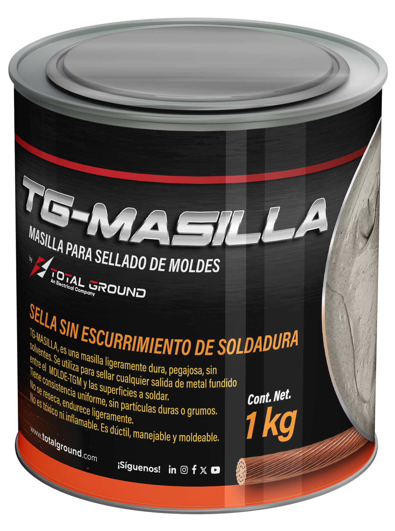 Masilla de Empaque para Soldadura TGM-MSM